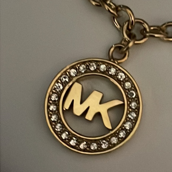 Michael Kors gold flip glitz 4 charms bracelet. - Picture 2 of 8
